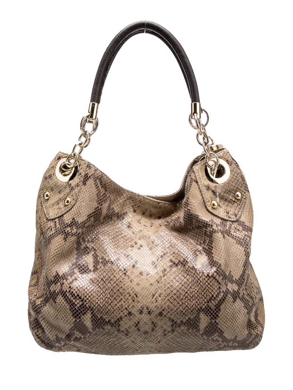 Cynthia Rowley Embossed Leather Hobo - Picture 3 of 14